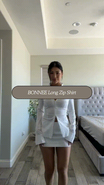 BONNEE Zip Shirt